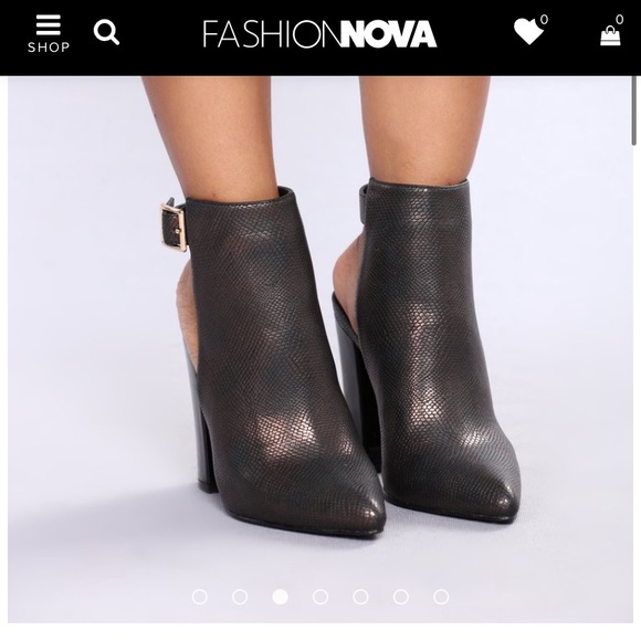 Open back booties - Picture 2 of 5